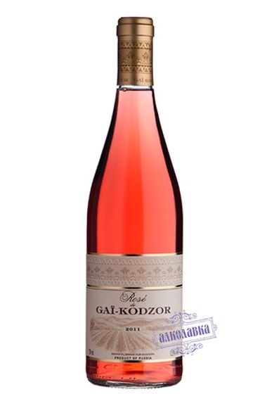 Гай-Кодзор. Вино розовое сухое 0,75 Л