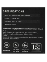 SSD накопитель KINGSPEC P3-512 256ГБ, 2.5", SATA III, SATA