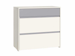 Торонто комод 13.321 Белый/Серый