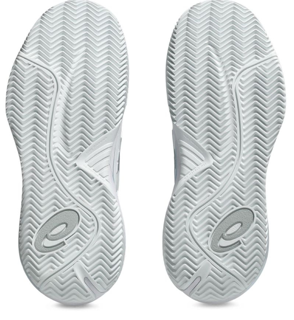 Женские теннисные кроссовки Asics Gel-Resolution X Clay - white/pure silver