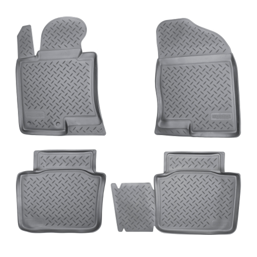 Ковры в салон Norplast/Unidec для Hyundai Sonata VI в кузове YF (2010-2017)Полиуретан, арт.NPL-Po-31-46