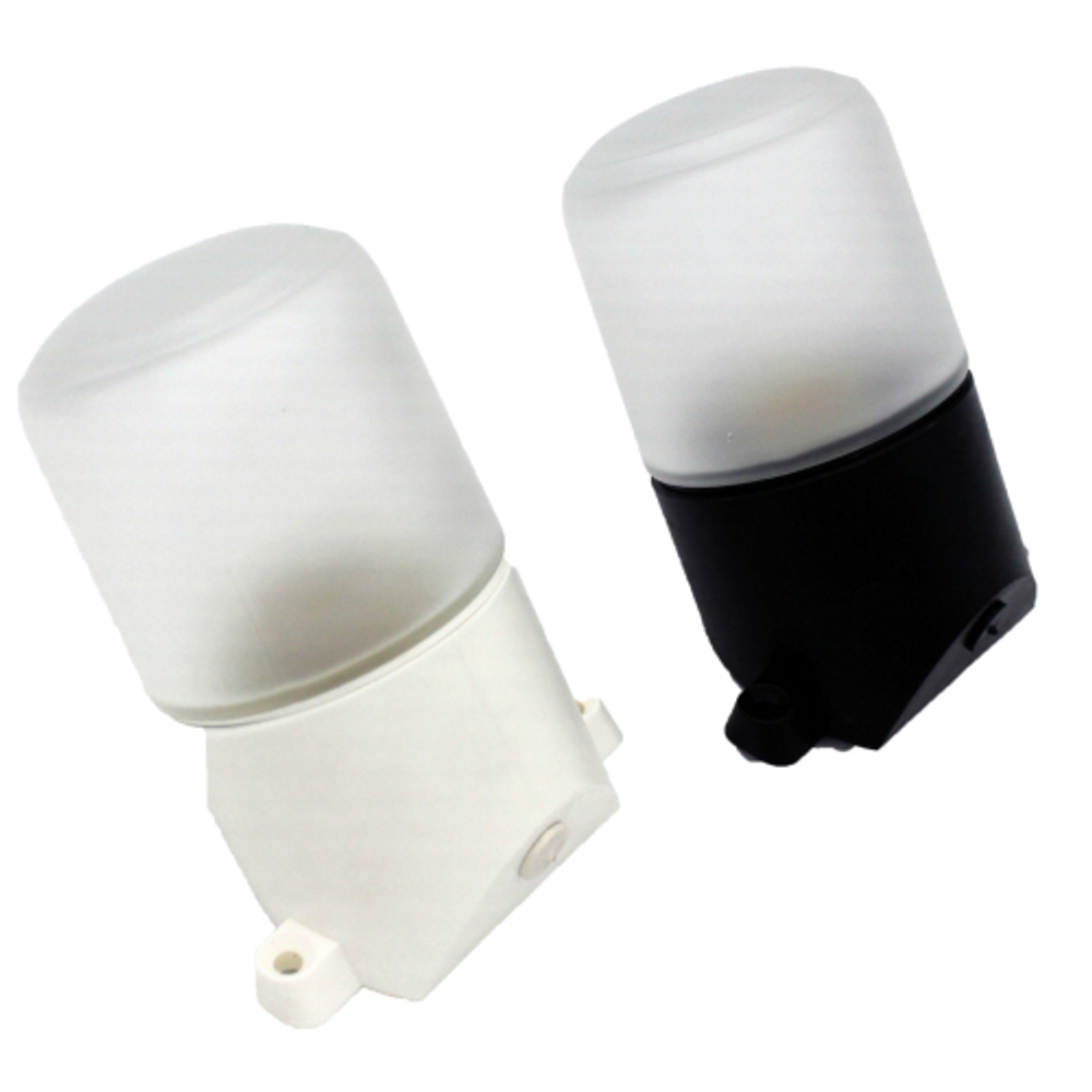 Светильник ЭРА НББ 01-60-002 для бани и сауны полиамид/стекло наклонный IP65 E27 max 60Вт белый НПБ400