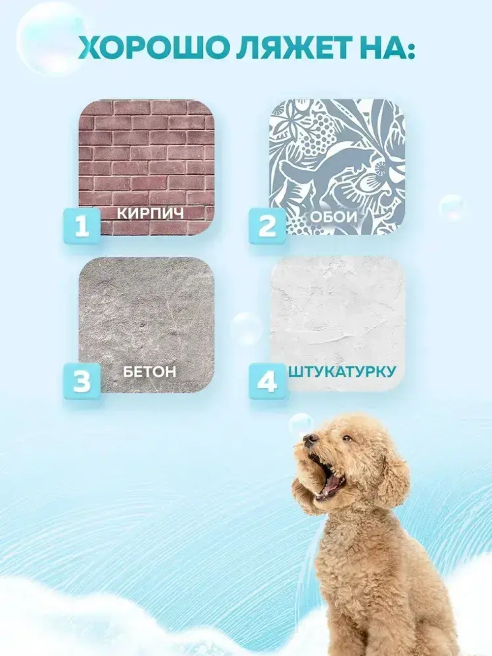 Краска моющаяся для стен и потолков 1,1 кг супербелая матовая FARBITEX без запаха, акриловая, быстросохнущая