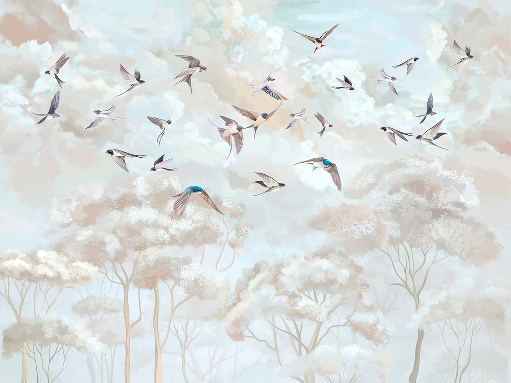 Дизайнерские обои Wall Street Fauna