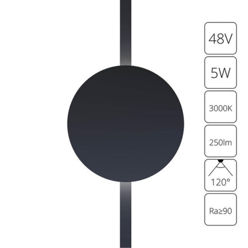 Магнитный трековый светильник Arte Lamp RAPID A1163PL-1BK