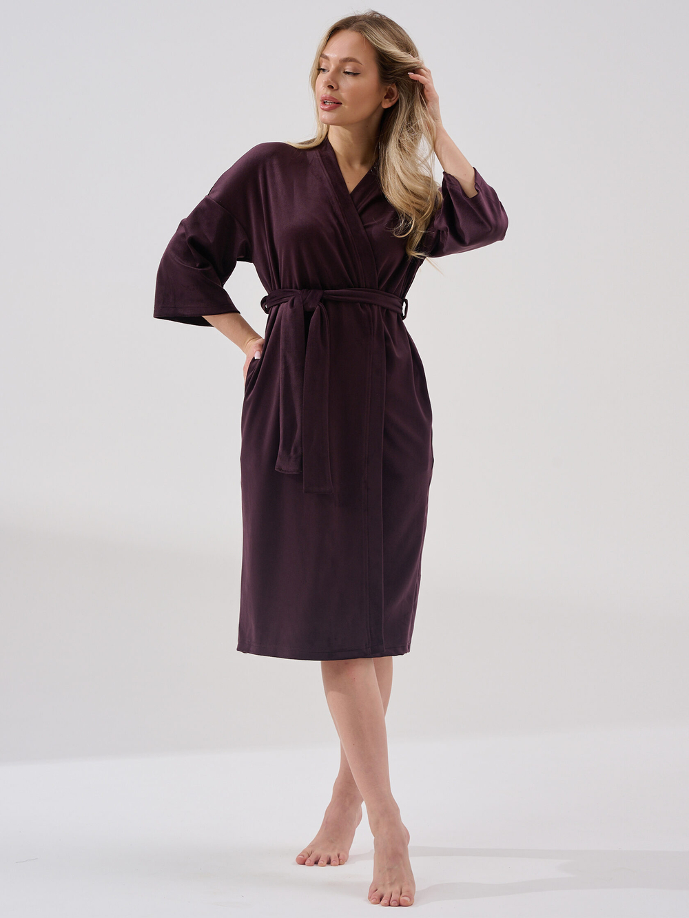 Халат женский "Бархат"