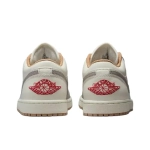Мужские кроссовки Air Jordan 1 Low 'Sail Fire Red College Grey' 553558-169