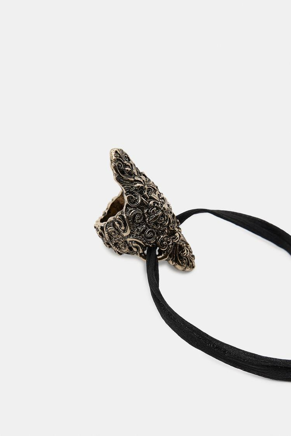 ZARA БРАСЛЕТ С БУСИНАМИ, ЦВЕТ СОСТАРЕННОГО ЗОЛОТА