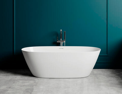 Ванна каменная отдельностоящая глянцевая 165х75 Salini SOFIA 102511G