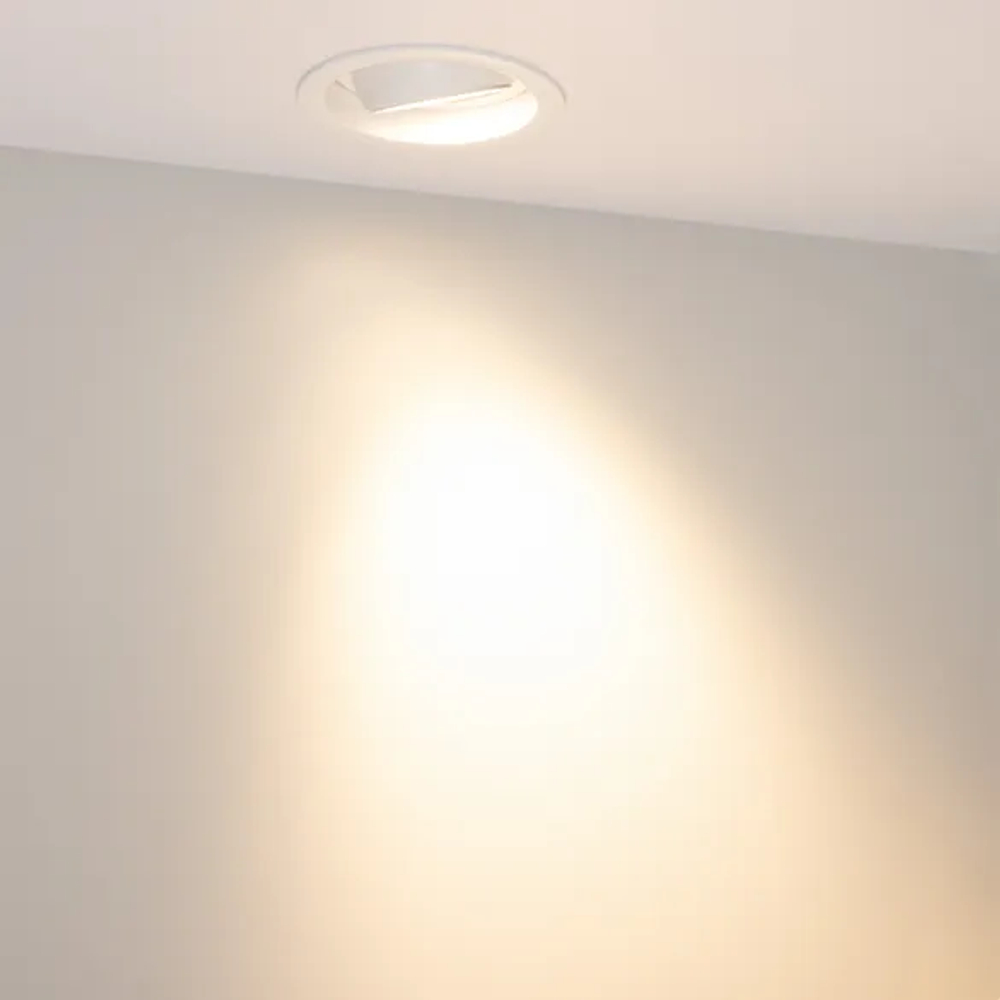 Светильник MS-VORTEX-BUILT-R110-20W Warm3000 (WH-WH, 40 deg, 230V) (Arlight, IP20 Металл, 5 лет) 056566