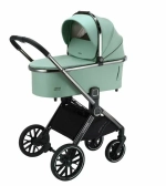 Детская коляска Luxmom 777 2в1 зеленый