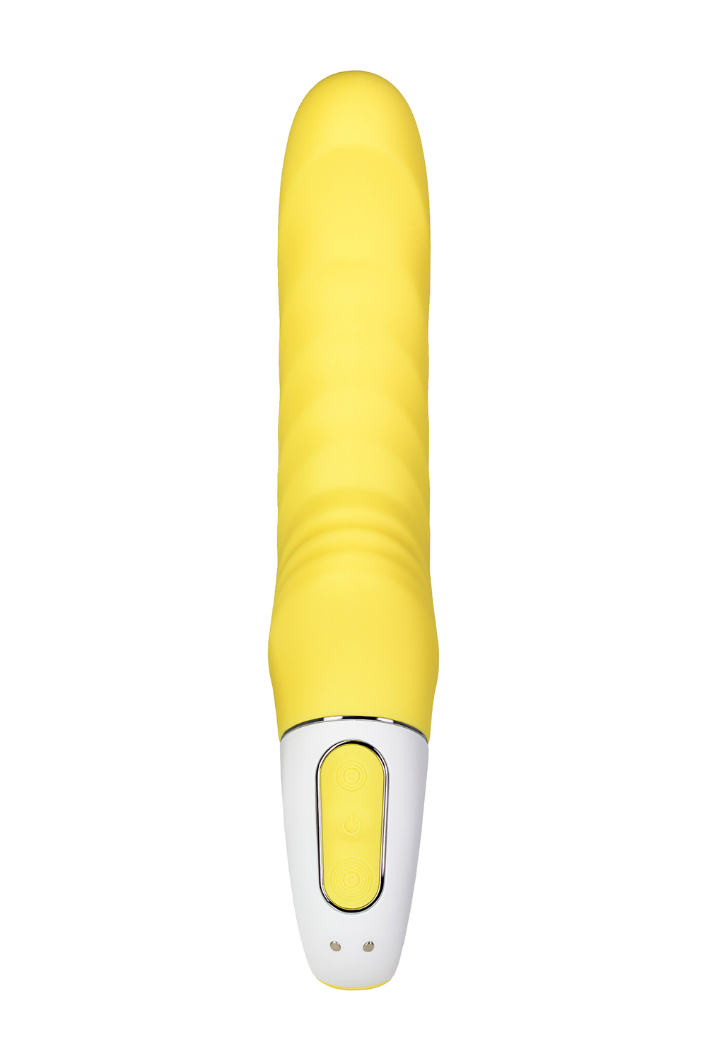 Нереалистичный вибратор Satisfyer Vibes Yummy Sunshine, силикон, желтый, 22,5 см.