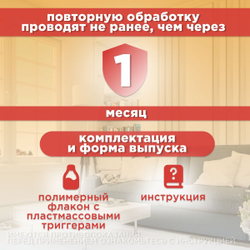 Спрей для кошек от клещей, блох и комаров Rolf Club 3D, 200мл