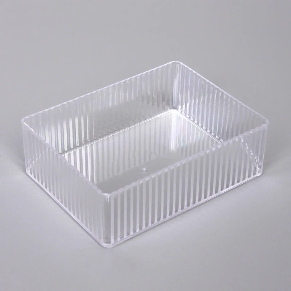 Система хранения - органайзеры в наборе 6шт «ЭДЭЛЬ», прозрачные, микс размеров