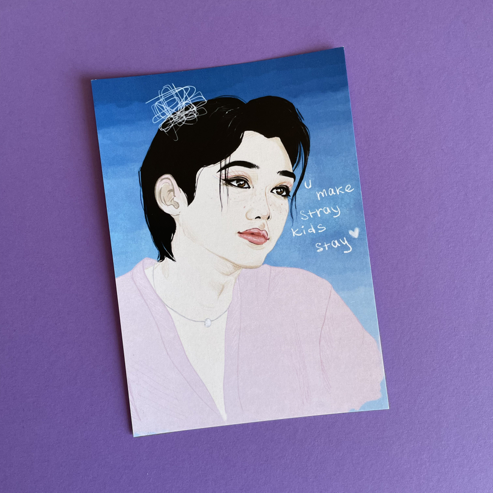 Открытка / princess_di / STRAY KIDS / "felix"
