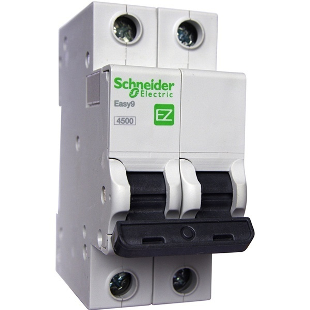 Автоматический выключатель Schneider Electric EASY 9 2П 25А С 4,5кА 230В (автомат электрический) EZ9F34225
