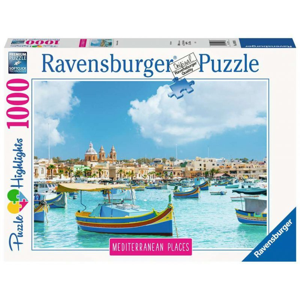 Ravensburger - Пазл Средиземноморье Мальта 1000 деталей 149780
