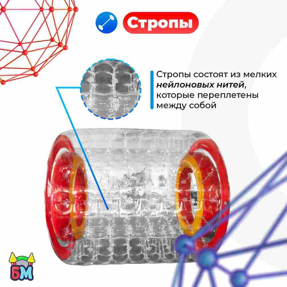 Аттракцион Водный роллер «Турбо» с широким входом 2,4*2,2*2,2 м