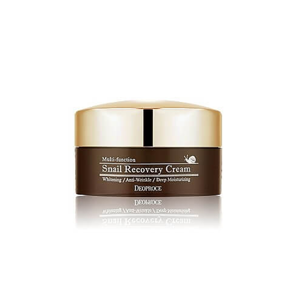 Регенерирующий крем с муцином улитки Deoproce Snail Recovery Cream