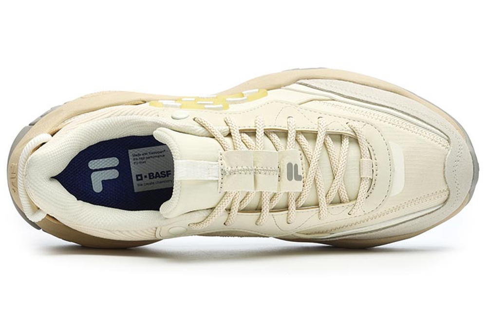 FILA FUSION Cheese Sneakers "Cream White" Women"s
