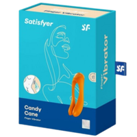 Вибратор-подкова на палец Satisfyer Candy Cane (3 мотора, 10 режимов)