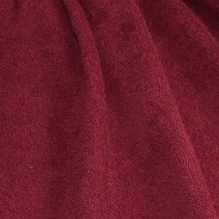 Полотно махровое кольцо 365 г/м2, цвет: 945-бордовый