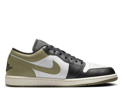 Баскетбольные кроссовки Air Jordan 1 Low Green Shoes