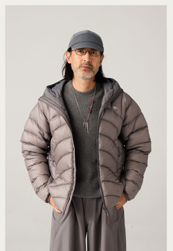 Пуховик Nothomme Blue 750 Fill Power Lightweight Packable Hooded Down Jacket for Men