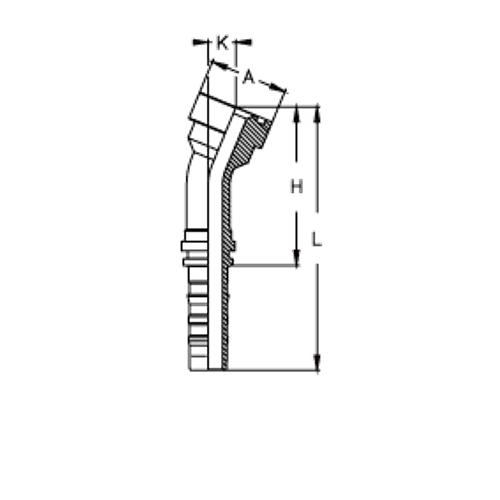 Фитинг DN 20 SFS CAT 3/4 41.3 (22) CS