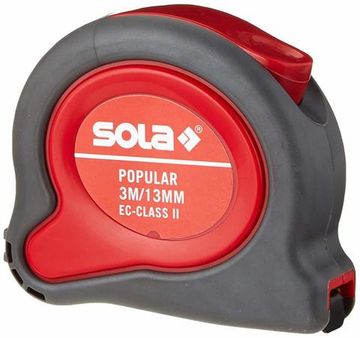 Рулетка 3 м SOLA Popular PP 50024201