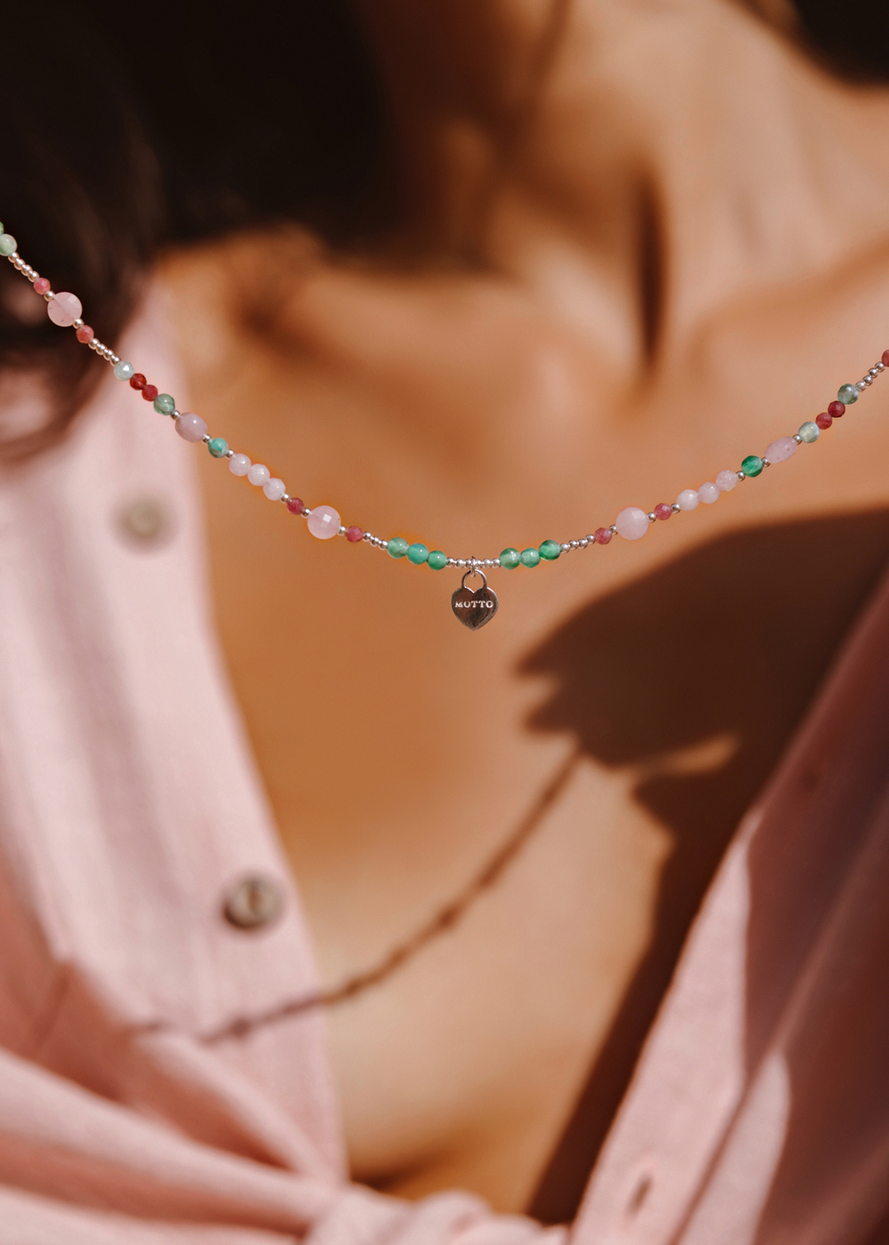 Колье-фенечка  "Флорес"