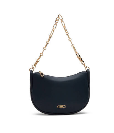 Кожаная сумка хобо Michael Kors - темно-синий(32H3G8NC1L)