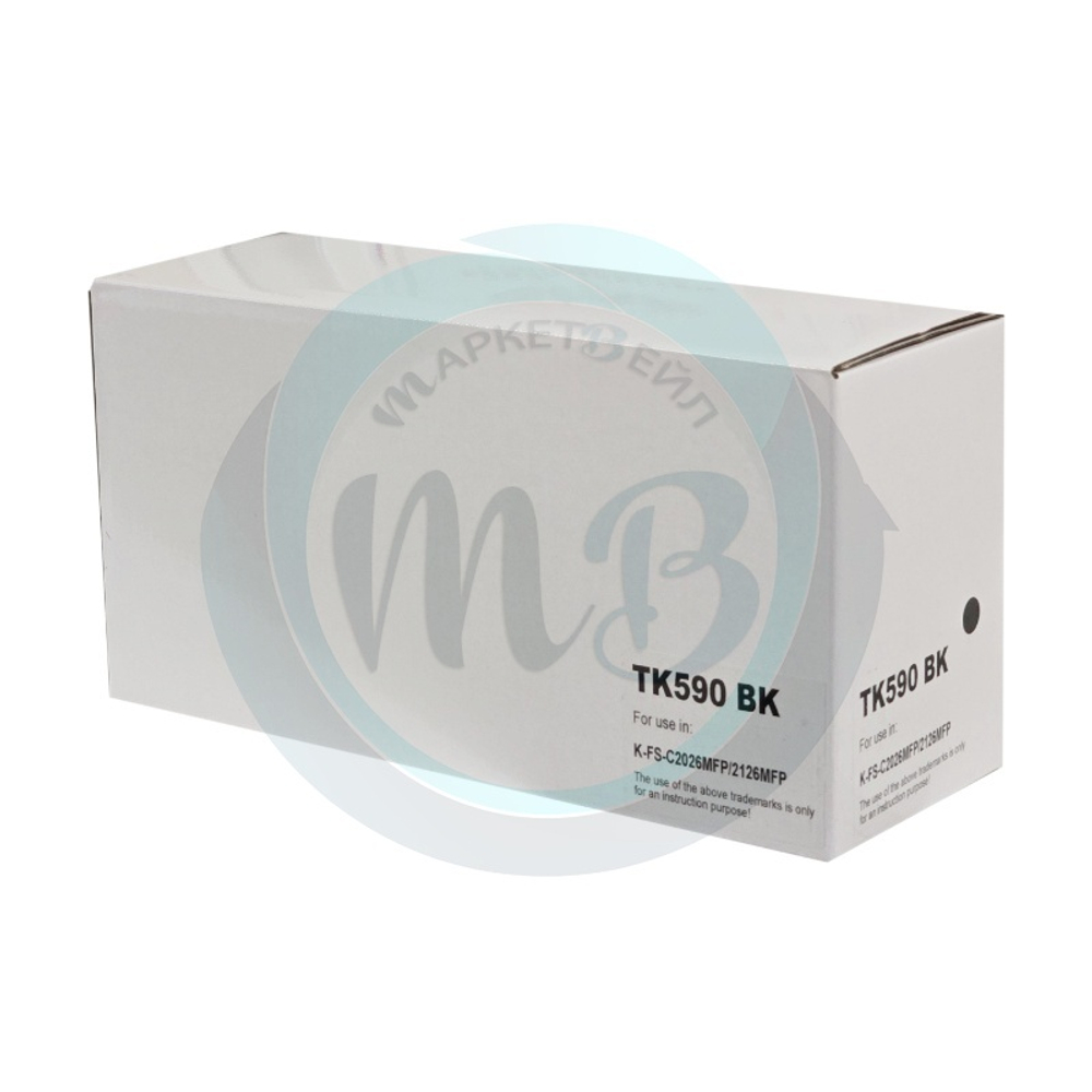 Тонер-картридж WBox, аналог Kyocera TK-590Bk для FS-C2026/M6026 (7K) Черный