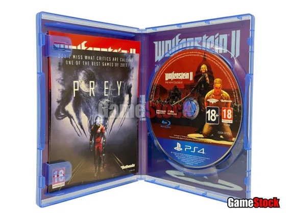 PS4 Wolfenstein 2 The New Colossus Б/У CUSA-07378 (Полностью на русском языке)