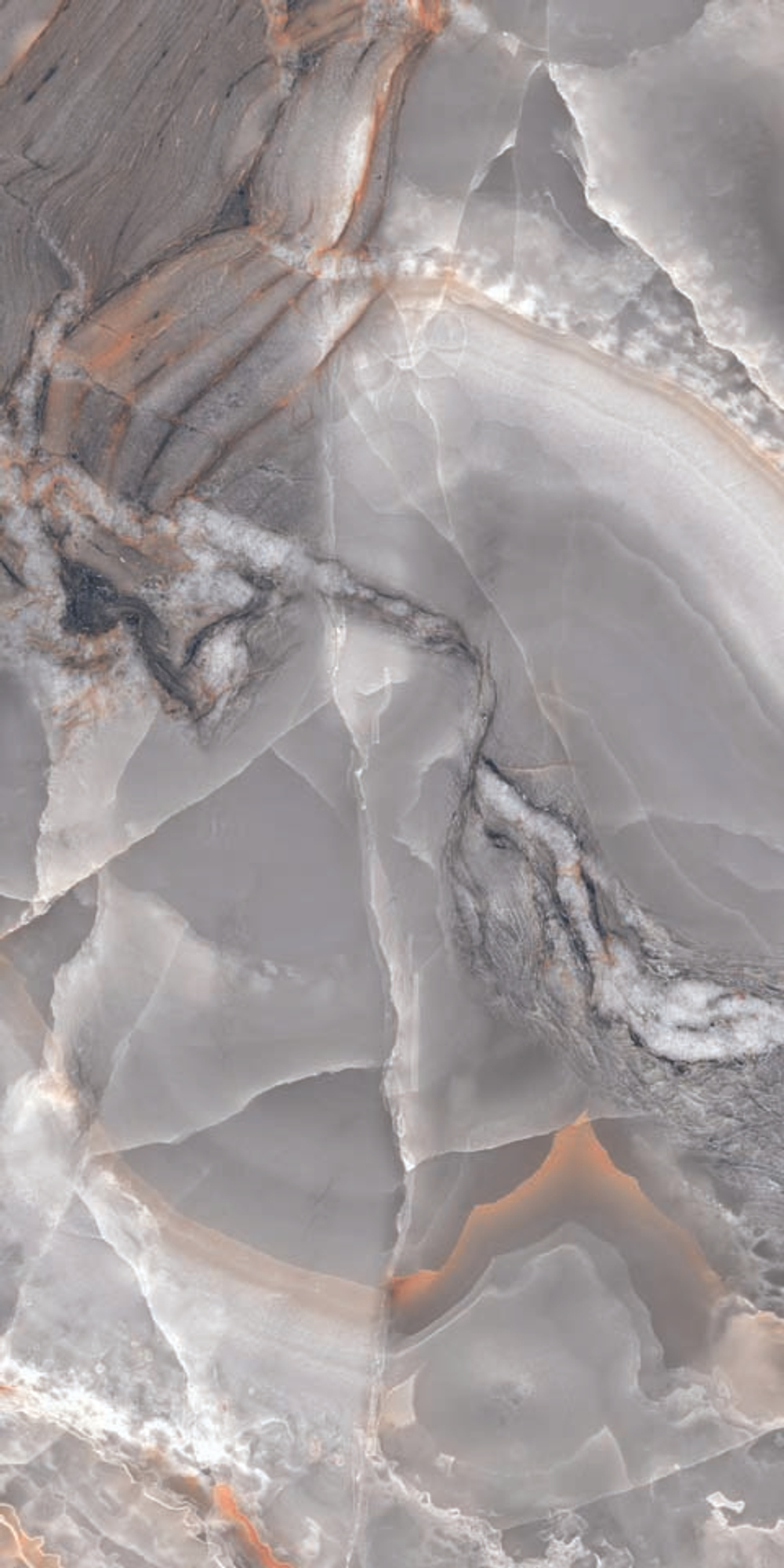 Керамогранит, MAIMOON, Opera Onyx Grey, 1600x800 мм, двойная полировка