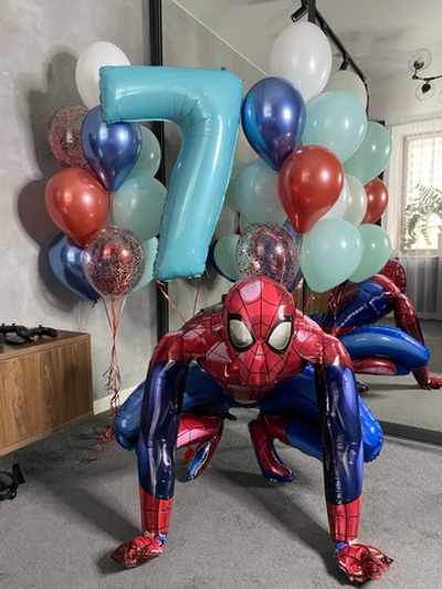 Набор шаров Человек паук №3