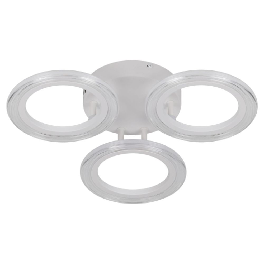 Светильник потолочный светодиодный ЭРА Модерн Ring CLL-1-39W 4K WH без ДУ белый