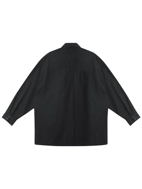 Рубашка Poncho черная - фото 4