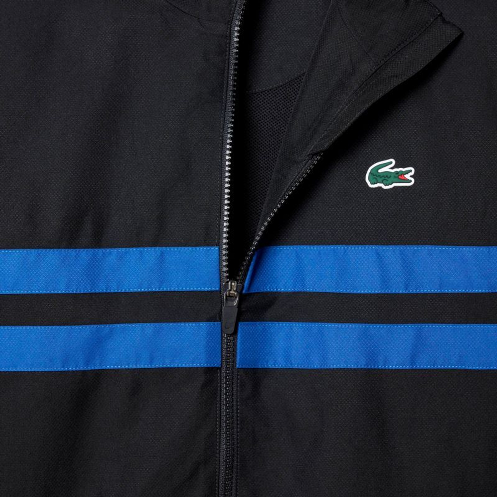 Теннисный костюм Lacoste Tennis Printed - black/blue/white
