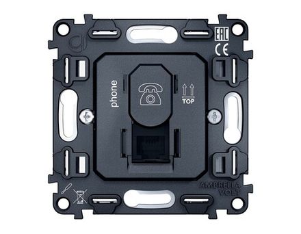 Розетки телефонные