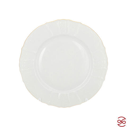 Блюдо круглое Bernadotte Белый узор 30 см