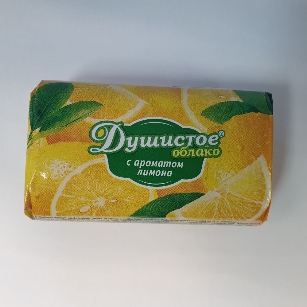 Мыло туалетное Душистое лимон 90г