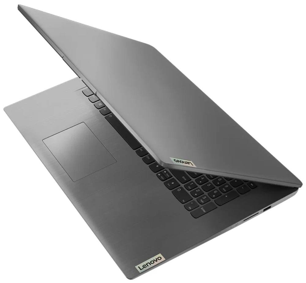 17.3` Ноутбук Lenovo IdeaPad 3 17ALC6 (1920x1080, AMD Ryzen 5 5500U, RAM 8ГБ, SSD 512ГБ, AMD Radeon Graphics, Win 10 Pro)