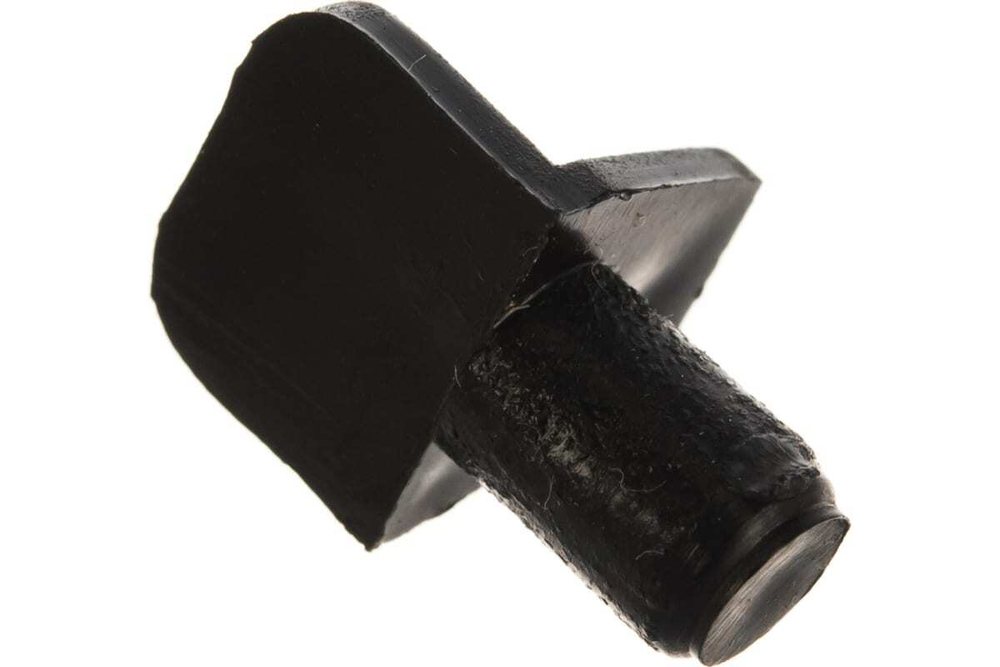 ПОЛКОДЕРЖАТЕЛЬ ELEMENT ЛОПАТОЧКА ПЛ.ЧЕРНЫЙ D6ММ 16ШТ 27488