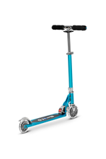 Самокат Micro Sprite аква LED со стикерами Скутерзавры 15 шт
