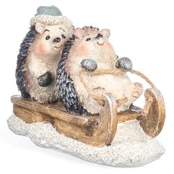 СТАТУЭТКА "ЕЖИКИ" 15Х8,5Х9,7 СМ