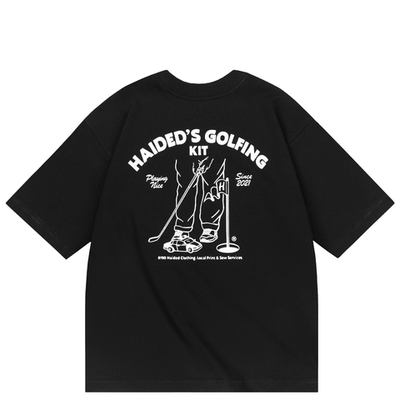 Футболка Haided GOLFING KIT RLXD HW TEE black