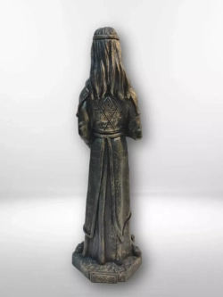 Коллекционная алтарная фигурка статуэтка славянский Бог Чернобог оберег для дома