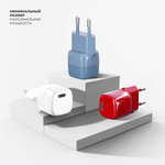 Сетевое зарядное устройство Wall Charger Mini USB-C, 20Вт, PD, GaN, белый
