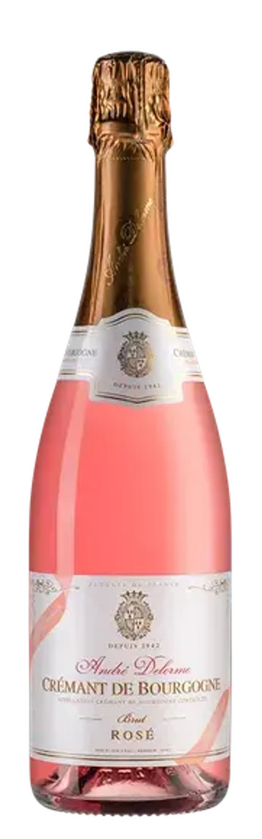 Игристое вино Andre Delorme, Brut Rose, Cremant de Bourgogne, 0.75 л